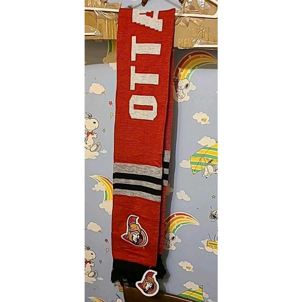 Ottawa Senators Scarf Adult Size NHL Official Licensed Product New With Tags